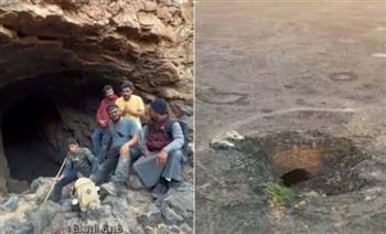 لأول مرة.. مجموعة شباب سعودي يتمكنوا من الوصول لنهاية الكهف الغامض