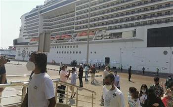 تونس تحتفي بوصول أول سفينة سياحية منذ عامين على متنها 724 سائحا