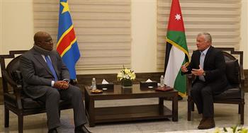 العاهل الأردني يبحث مع رؤساء الكونغو ورواندا وموزمبيق العلاقات الثنائية
