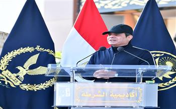 صور.. الرئيس السيسي يقوم بزيارة تفقدية لمقر أكاديمية الشرطة