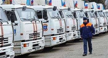 روسيا تقدم أكثر من 8 آلاف طن من المساعدات الإنسانية لأوكرانيا ودونيتسك ولوجانسك