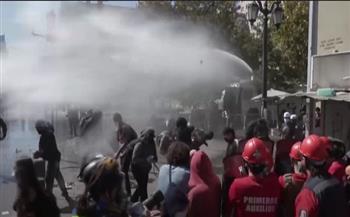 تشيلي: إصابة متظاهر خلال مسيرة طلابية مناهضة لرئيس الدولة الجديد