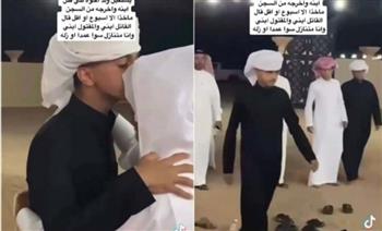 ذبح له.. رد فعل صادم من سعودي تجاه قاتل ابنه (فيديو)