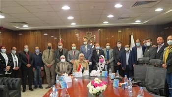 انعقاد اللجنة الطبية العليا بفرع «الرعاية الصحية» بمحافظة بورسعيد