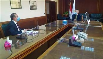 وزير الري يبحث مع رئيس "«المساحة» الأعمال والأنشطة الخاصة بالهيئة في المحافظات