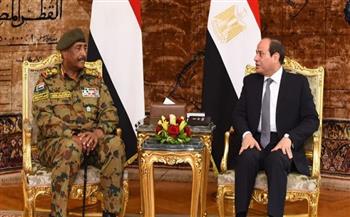 السيسي يلتقي رئيس مجلس السيادة السوداني غدا