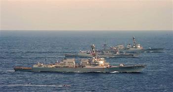 إسرائيل تعلن انطلاق مناورة بحرية مشتركة مع الأسطول الامريكي الخامس
