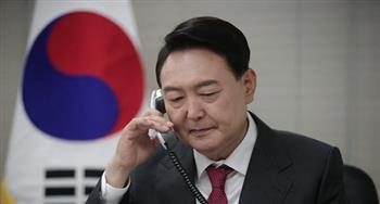 الرئيس الكورى يجري مكالمة هاتفية مع الرئيس الأوكراني