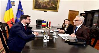 وزير الزراعة والتنمية الريفية الروماني يستقبل السفير المصري في رومانيا