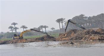 الري: إزالة 23 حالة تعد على نهر النيل في المنيا وسوهاج وقنا