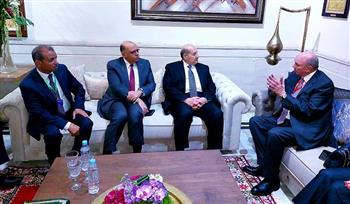 رئيس الشيوخ يلتقي رئيس مجلس الأعيان الأردني بالرباط 