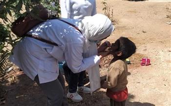تحقيق 96.4% من المستهدف في حملة التطعيم ضد مرض شلل الأطفال بالبحر الأحمر