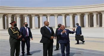 رئيس مجلس السيادة السوداني يشيد بالطفرة العمرانية في العاصمة الإدارية