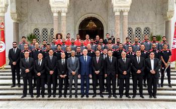 تكريم رئاسي للاعبي منتخب تونس بعد التأهل لمونديال قطر 2022