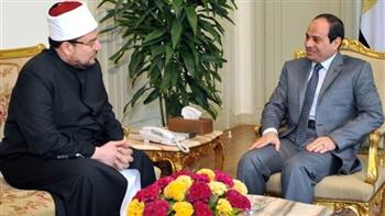 وزير الأوقاف يوجه الشكر للرئيس السيسي لاهتمامه بمساجد آل البيت