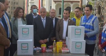 محافظ الجيزة يدشن مبادرة «قطار وصل الخير» لتوزيع 60 ألف كرتونة رمضانية