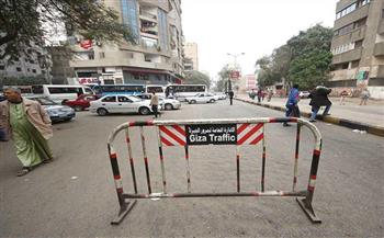 غلق كلي لشارع الأهرام بالجيزة وإجراء تحويلات مرورية