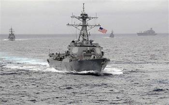 البحرية الأمريكية تنتشل أحدث طائرة في أسطولها بعد أن تحطمت في بحر الصين