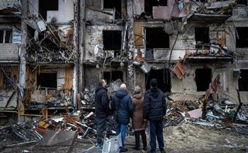 تدمير عدد من المنازل وسط أوكرانيا جراء غارة جوية