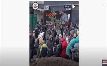 إخلاء جماعي بمدينة أوكرانية بعد قصف روسي مخيف .. فيديو