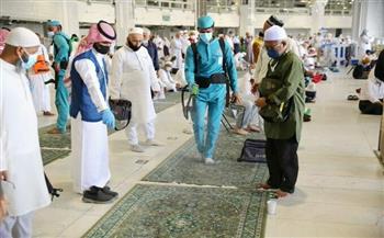 شؤون الحرمين تنفذ تجارب افتراضية لعمليات التعقيم في المسجد الحرام