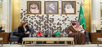 السعودية وألبانيا تبحثان تعزيز التعاون الثنائي والتطورات الإقليمية والدولية