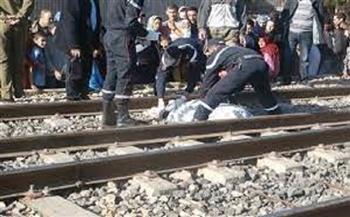مصرع شخص مجهول تحت عجلات القطار بمزلقان السحارة ببني سويف