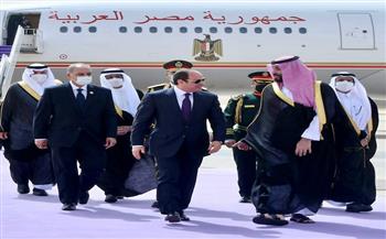 الرئيس السيسي يلتقي ولي العهد السعودي