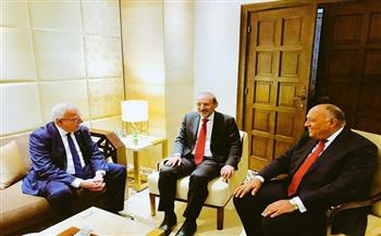 وزير الخارجية يجتمع مع نظيره الأردني للتنسيق والتشاور بين البلدين