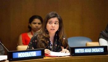 مندوبة الإمارات بالأمم المتحدة: نؤمن بضرورة الدبلوماسية والحوار لمواجهة التحديات العالمية