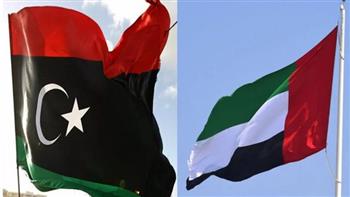 ليبيا والإمارات تبحثان سبل تعزيز العلاقات الثنائية