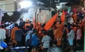 فيديو.. متطرفون هندوس يعتدون على مسلمين داخل مسجد وقت الإفطار