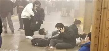 ارتفاع حصيلة مصابي حادث إطلاق نار في محطة مترو أنفاق بنيويورك إلى 16 شخصا