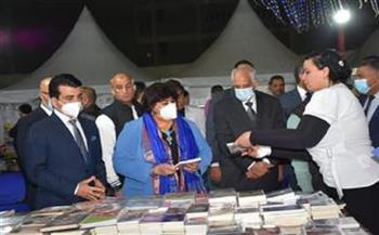 وزيرة الثقافة: معرض فيصل للكتاب بات عيدًا سنويًا لأهالي الجيزة