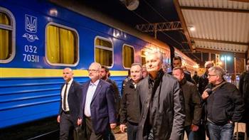 رؤساء دول البلطيق يلتقون زيلينسكي ويجرون جولة في ضواحي كييف