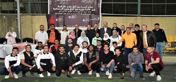 افتتاح الدورة الرمضانية لكرة القدم الخماسية بجامعة عين شمس
