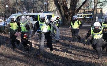 السويد: إصابة 3 متظاهرين بالرصاص خلال احتجاج ضد حركة يمينية متطرفة
