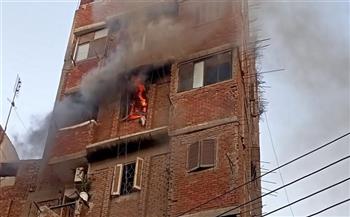 مصرع أم وأطفالها الثلاثة في حريق شقة بالقاهرة