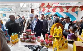 محافظ شمال سيناء يتفقد معرض "أهلا رمضان" بالعريش