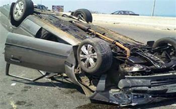 مصرع شخص وأصيب 2 آخرين فى حادث تصادم سيارة ملاكي مع أتوبيس قنا 