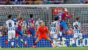 ثنائي هجومي لـ ريال سوسيداد أمام برشلونة في الليجا