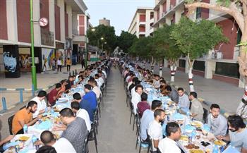 جامعة سوهاج تنظم إفطار جماعي رمضاني لمنسوبيها 