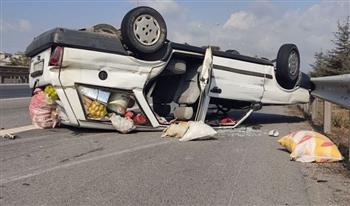مصرع شخص وإصابة 9 آخرين في حادث على طريق «العريش - رفح»