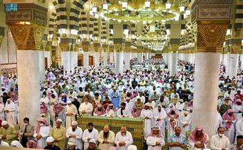 المسجد النبوي يستقبل أكثر من 14 مليون مصل منذ بداية شهر رمضان المبارك