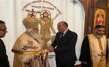 السفير المصري بهولندا يحضر احتفال الكنيسة الأرثوذكسية بـ عيد القيامة 