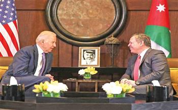 العاهل الأردني والرئيس الأمريكي يؤكدان التزام بلديهما بمواصلة العمل لتحقيق السلام في المنطقة والعالم