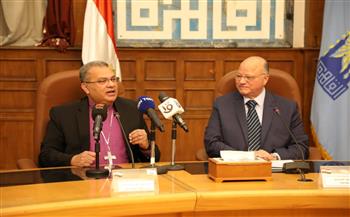 رئيس الطائفة الإنجيلية بمصر يهنئ المفتي ومحافظ القاهرة بعيد الفطر