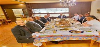 السفير المصري في هلسنكي يُقيم حفل إفطار لعدد من أعضاء الجالية المصرية