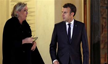 استطلاع رأي: فجوة السباق الرئاسي الفرنسي بين «لوبان »و«ماكرون» بدأت تضيق