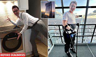 رجل مصاب بالشلل يحقق رقما قياسيا بتسلق ناطحة سحاب  في لندن 